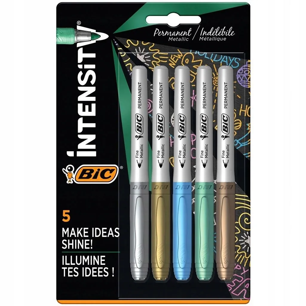 marker-marking-metallic-ink-5-kolorow-bic