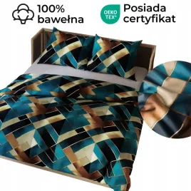posciel-komplet-rubik-160x200cm-bawelna-satynowa-3-czesci