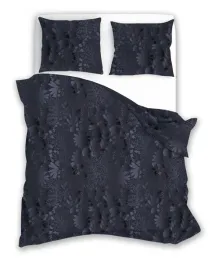 posciel-satynowa-200x220-milagro-verde-016-ciemnoszara-liscie