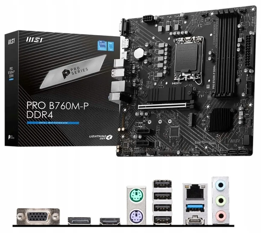 CPU i5-13400F B760M ddr4 16*2 32GB Zestaw Intel i5-13400F + GIGABYTE B760M + 32G 3200 w DĄBROWA