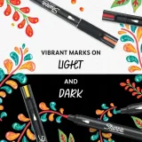 markery-artystyczne-sharpie-5-kolorow-stan-nowy-waga-z-opakowaniem-0-5-kg