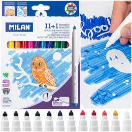 flamastry-mazaki-pisaki-stozkowe-wymazywalne-12-intensywnych-kolorow-milan