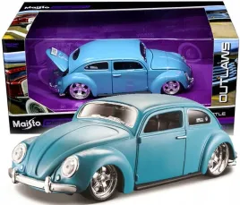 model-maisto-31926-volkswagen-beetle-garbus-1-24-niebieski