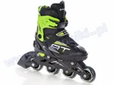 rolki-raven-profession-black-green-stan-nowy