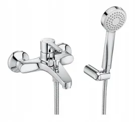 roca-arola-bateria-wannowo-prysznicowa-jednouchwytowa-scienna-chrom