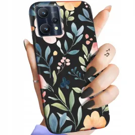 etui-matowe-do-realme-9-pro-9-5g-wzory-kwiaty-wiosna-slonce-obudowa-case