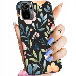 etui-matowe-do-xiaomi-redmi-note-10-10s-wzory-kwiaty-wiosna-slonce-case