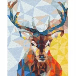 malowanie-po-numerach-brushme-40x50-cm-jelen-w-kalejdoskopie