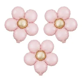 zestaw-balonow-kwiat-rozowy-156575-foliowy-matowy-45cm-3szt
