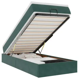 rama-lozka-otomana-z-materacem-zielona-90x200