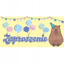 zaproszenie-kapibara-5szt