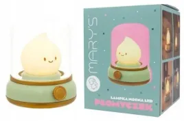 lampka-nocna-led-plomyczek-zielony