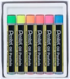 pastele-olejne-fluorescencyjne-6-kolorow-pentel-stan-nowy