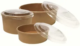 miski-papierowe-kraft-okragle-eko-1000ml-z-pokrywkami-zestaw-salatki