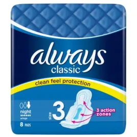 always-podpaski-classic-night-ze-skrzydelkami-8szt