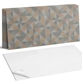 kafelki-scienne-z-grafika-pcv-geometryczny-wzor-w-trojkaty-6szt-60x30-cm