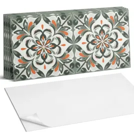 winylowe-kafelki-z-grafika-do-lazienki-kwiatowy-wzor-z-liscmi-6szt-60x30-cm