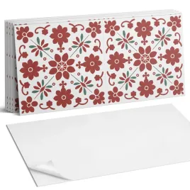 paczka-kafelkow-winylowych-sciennych-wzor-kwiatowy-z-liscmi-6szt-60x30-cm