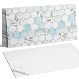 16x-kafelki-scienne-pcv-wzor-heksagonalny-z-liscmi-custom-60x30-cm