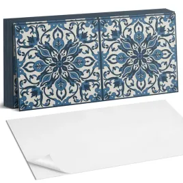 kafelki-scienne-samoprzylepne-winyl-wzor-kwiatowy-z-liscmi-10-szt-40x20-cm