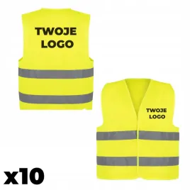 kamizelka-odblaskowa-z-nadrukiem-napisem-logo-reklama-bhp-pakiet-10-sztuk