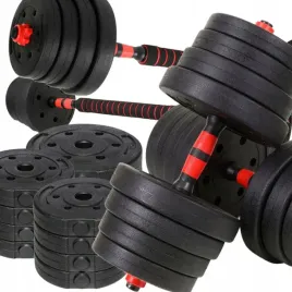hantle-bitumiczne-40-kg-or-funkcja-sztangi-or-regulowane-2x20-kg-zestaw-xxl