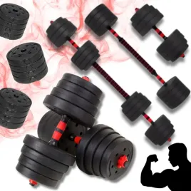 hantle-bitumiczne-40kg-or-regulowane-2x20-kg-or-sztanga-ciezarki-do-cwiczen