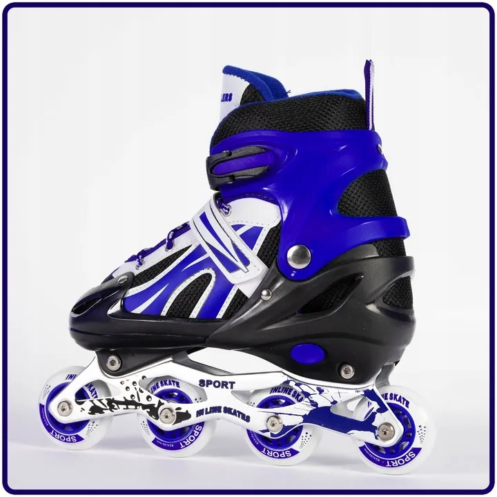 rolki-regulowane-dla-dzieci-chlopca-34-37-czarno-niebieskie-dzieciece