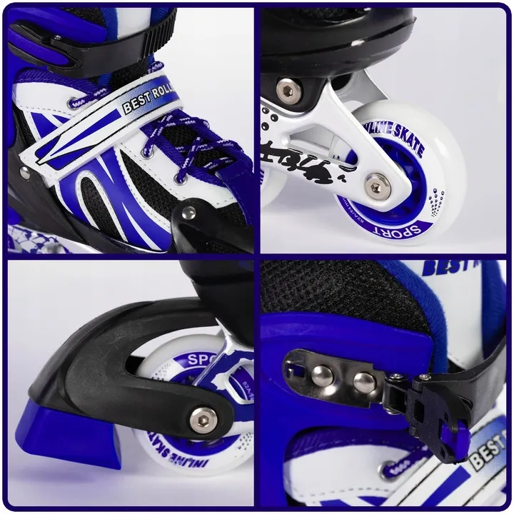 rolki-regulowane-dla-dzieci-chlopca-34-37-czarno-niebieskie-dzieciece