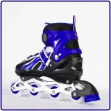 rolki-regulowane-dla-dzieci-chlopca-34-37-czarno-niebieskie-dzieciece-liczba-kol-4