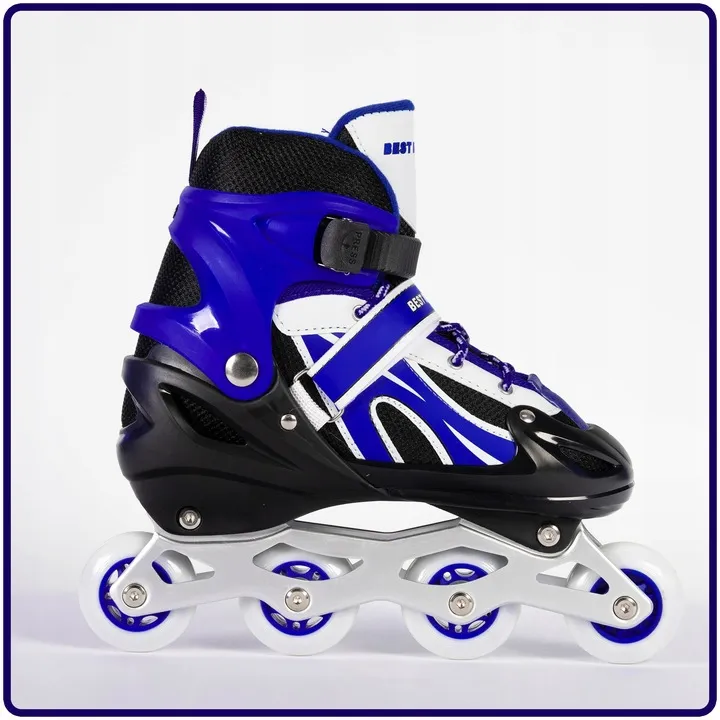 rolki-regulowane-dla-dzieci-chlopca-34-37-czarno-niebieskie-dzieciece