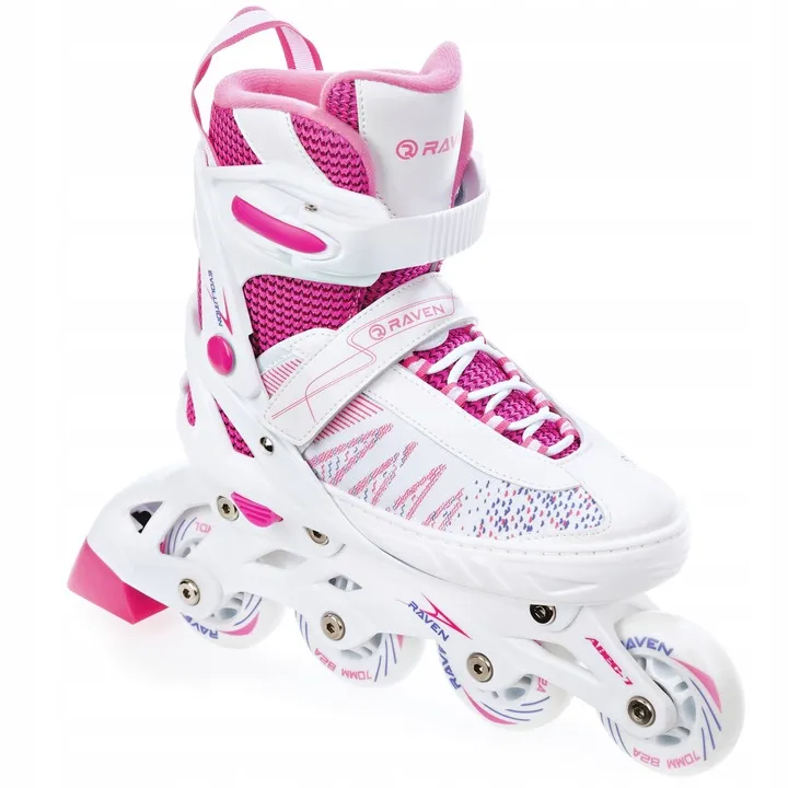 rolki-wrotki-3w1-regulowane-raven-grace-28-32-led-stan-nowy