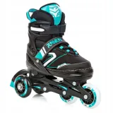 rolki-lyzwy-wrotki-4w1-regulowane-raven-helixi-black-mint-30-33-kolka-led-marka-inna-marka