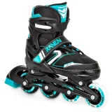 rolki-lyzwy-wrotki-4w1-regulowane-raven-helixi-black-mint-30-33-kolka-led-material-kol-pu