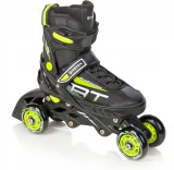 rolki-wrotki-3w1-regulowane-raven-profession-black-lime-31-35-klasa-lozysk-abec-7