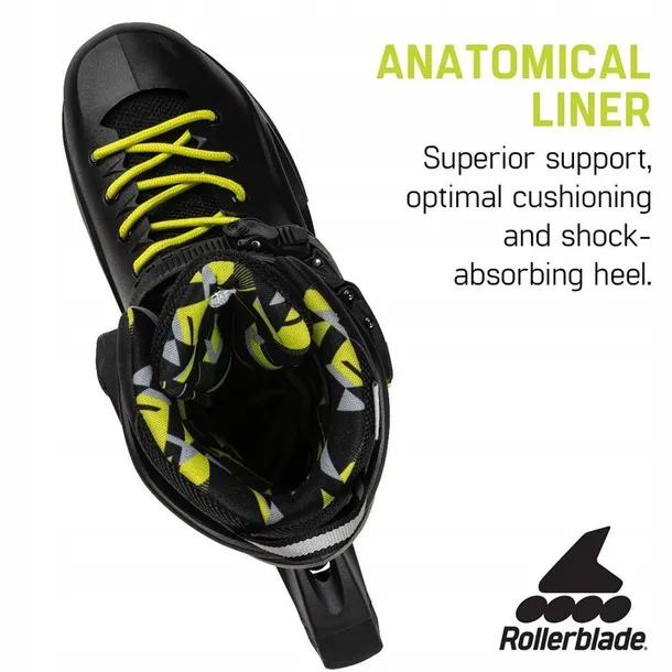 lesznookrezna10a-nowe-rolki-rollerblade-rb-cruiser-250-black-yellow-cena-rodzaj-rolek-freestyle