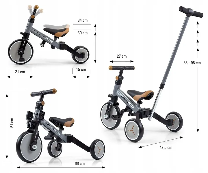 rowerek-4w1-milly-mally-optimus-plus-grey-sary-rozmiar-kola-inny