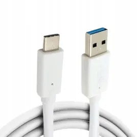 krotki-kabel-usb-c-3-1-szybkie-ladowanie-3a-qc-0-1m-bialy-do-samochodu