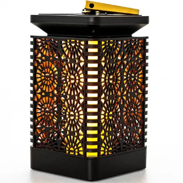 lampa-led-solarna-dekoracyjna-plomien-kwadrat-stan-nowy-barwa-swiatla-bialy-cieply