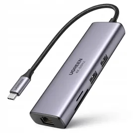 hub-7w1-ugreen-cm512-usb-c-2x-usb-a-3-2-hdmi-4k-czytnik-sd-tf-usb-c
