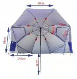 parasol-plazowy-be-active-pp-01-215-cm-niebieski-wzor-bez-wzoru