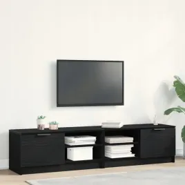 szafka-rtv-2-szt-czarny-dab-80x35x365-cm-plyta-wiorowa