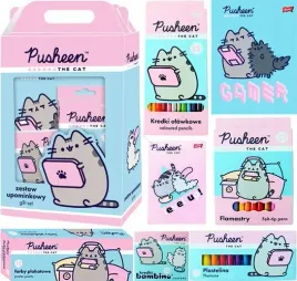 bambino-zestaw-plastyczny-wyprawka-kot-pusheen-prezent-urodziny