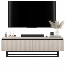szafka-rtv-glamour-nowoczesna-komoda-kaszmir-mat-ryflowane-fronty-140-cm