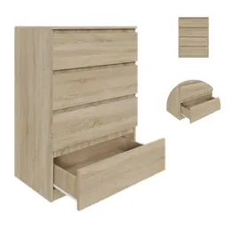 komoda-z-szufladami-71x97x40cm-szafka-regal-slupek-4-szuflady-dab-sonoma