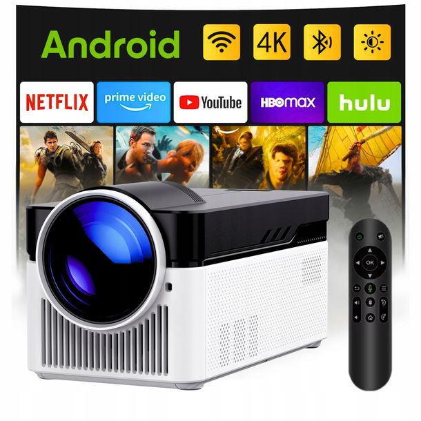 PROJEKTOR Magcubic HY 450 PRO WERSJA 2025 4K ANDROID LED WIFI FULL HD