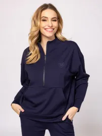 heavy-tools-damska-bluza-rozpinana-tayra-granatowa-navy-rozmiar-m