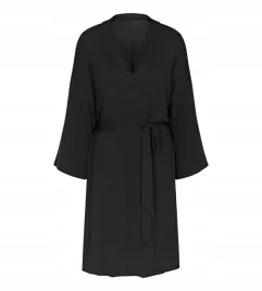 czarny-damski-szlafrok-cienki-triumph-aura-spotlight-robe-36-38