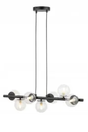 sigma-avola-zwis-kulki-7-czarne-transparentne-wysokosc-regulowana-klosz-szk