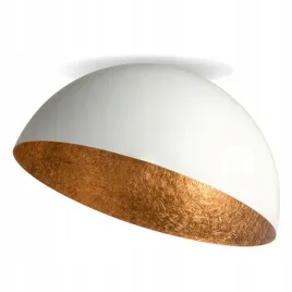 sigma-sfera-35-plafon-bialy-miedziany-plafon-lampa-sufitowa